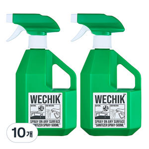 위칙 멀티 소독 스프레이, 10개, 500ml