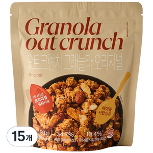모던하우스 오트크런치 그래놀라 오리지널, 150g, 15개