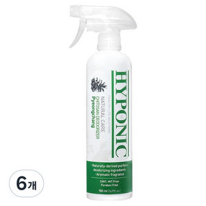 하이포닉 강아지 탈취제 평창 향, 500ml, 6개