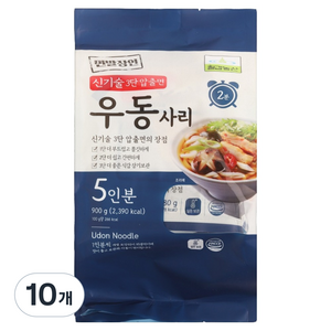 칠갑농산 우동사리, 900g, 10개