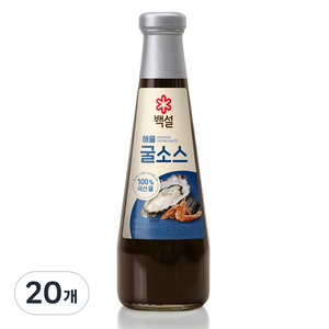 백설 해물 굴소스, 500g, 20개