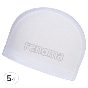 레노마스윔 성인 베이직 메쉬 수모 RO-RC2G510, 화이트, 5개