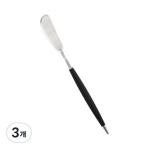 보겐 새드리 몽블랑 큐티 버터나이프, 블랙, 3개