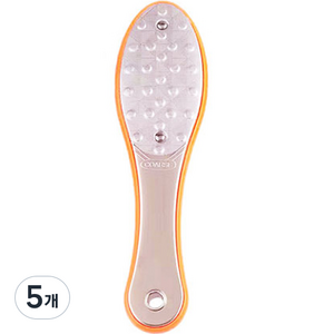 스덴 뒤꿈치 관리 발 각질제거기 오렌지, 1개입, 5개