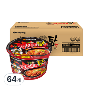 불닭 볶음탕면 큰컵 120g, 64개