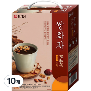 담터 쌍화차 플러스, 15g, 70개입, 10개