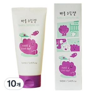 바를 아기 수딩젤, 160ml, 10개