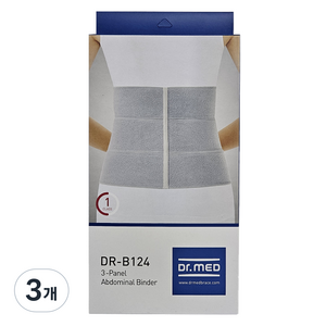 닥터메드 허리 보호대 DR-B124, 3개