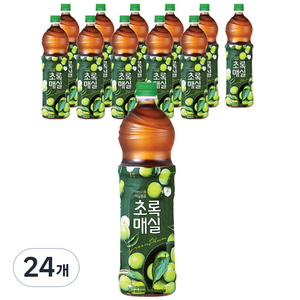 웅진 초록매실, 1.5L, 24개