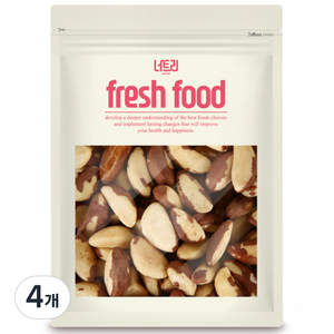 너트리 브라질너트, 1kg, 4개