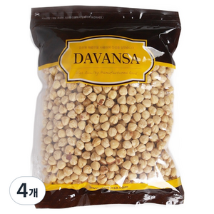 다반사 헤이즐넛, 1kg, 4개