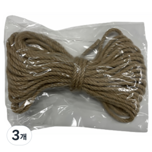 우밍스토어 나무월동준비 녹화끈 4mm, 3개