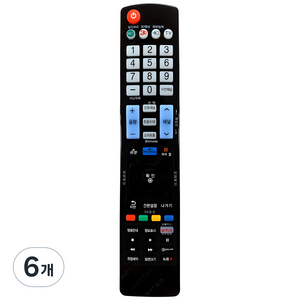 낫투 LG TV 전용 리모컨, COMBO-2201, 6개
