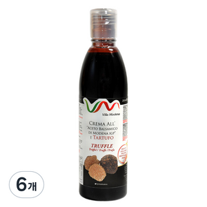빌라모데나 발사믹 크림 트러플 버섯 소스, 250ml, 6개