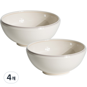 시라쿠스 메이플 면기 18.5cm, 코지그레이, 4개