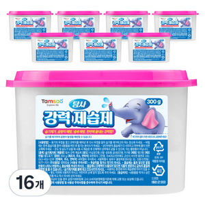 탐사 대용량 비드타입 강력 습기제거제, 300g, 16개 골드박스 특가