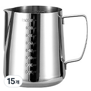 커피보니 304스테인레스 스팀피쳐 1000ml, 15개