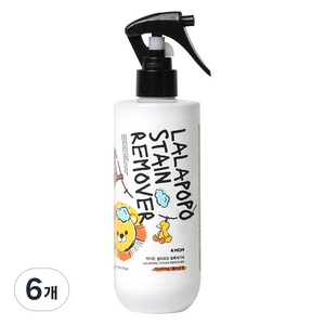 케이맘 랄라포포 유아용 얼룩제거제, 280ml, 6개