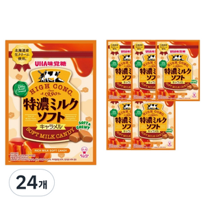 유하미카쿠토 토쿠노 밀크 소프트 캔디 카라멜맛, 24개, 70g