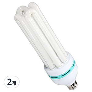 장수램프 백열전구 55W E26BASE 2p, 주광색, 2개