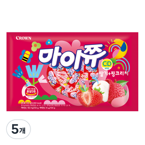 마이쮸 딸기핑크리치, 720g, 5개