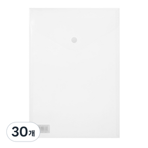 에코청운 PP 벨크로 봉투, A4, 30개