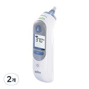 BRAUN 귀적외선 체온계 IRT6510, 2개