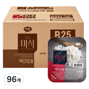 더미식 당진 백미밥, 200g, 96개