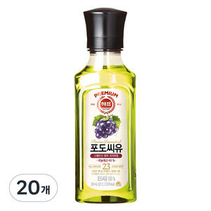 해표 포도씨유, 250ml, 20개