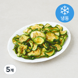 나물투데이 국내산 데친 애호박 (냉동), 250g, 5개, 1개입