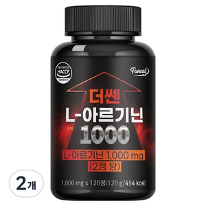 퍼니트 더 쎈 L-아르기닌 1000, 120g, 2개