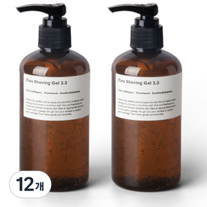 레이지소사이어티 시카 쉐이빙 젤, 250ml, 12개