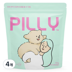메이드인랩 강아지 영양제, 100g, 피부/피모, 4개