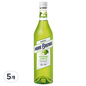 마리브리자드 그린애플 시럽, 700ml, 5개