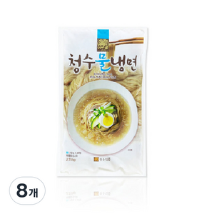 청수식품 물냉면, 2.16kg, 8개