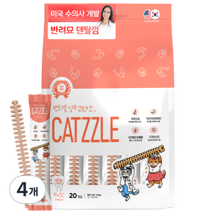 닥터페트라 캣즐 껌, 연어맛, 7g, 4개