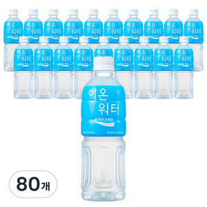 포카리스웨트 이온워터, 500ml, 80개