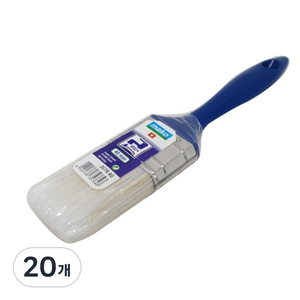 마코 수성 평면 페인트붓, 20개