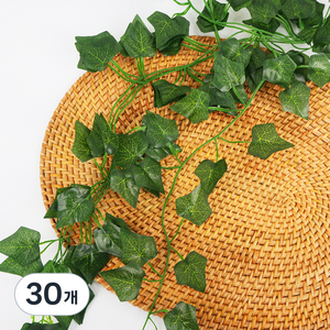 마메 담쟁이넝쿨 조화 플랜트 가랜드, 혼합색상, 30개