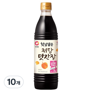햇살담은 저당 맛간장, 840ml, 10개