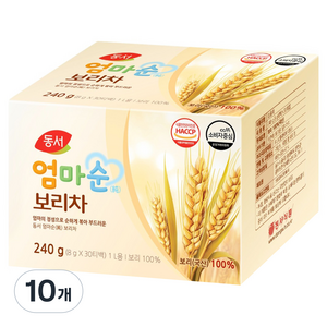 동서 엄마순 보리차, 8g, 30개입, 10개