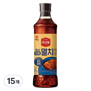 하선정 국산명품 멸치액젓, 1kg, 15개