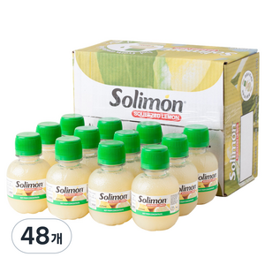 솔리몬 스퀴즈드 레몬즙, 125ml, 48개
