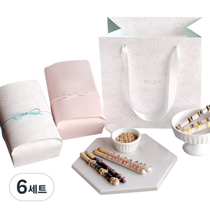 디비디디자인 루시드 막대과자 초콜릿 만들기 세트, 만들기재료 16종, 6세트
