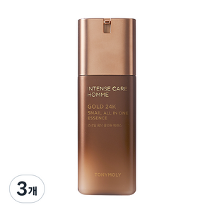 토니모리 인텐스케어 골드 24케이 스네일 옴므 올인원, 3개, 130ml