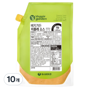 베지가든 치폴레 소스, 1kg, 10개