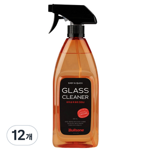 불스원 이지 퀵 유리 크리너, 600ml, 12개