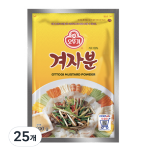 오뚜기 겨자분, 200g, 25개