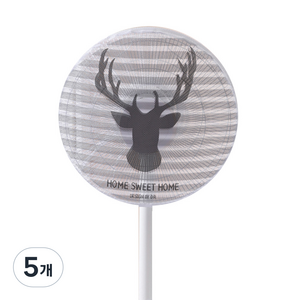 프린팅 선풍기 그물커버 45cm, 사슴, 5개
