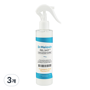 닥터멜락신 필 샷 각질 케어 티엑스 스프레이, 3개, 200ml
